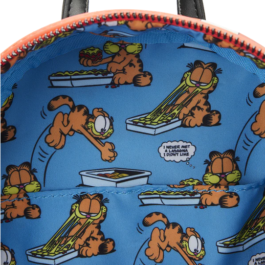 Loungefly x Nickelodeon Garfield Loves Lasagna Mini Backpack