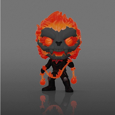 Ghost Panther With Chain Marvel Infinity Warps Special Edition GITD Funko Pop! Vinyl