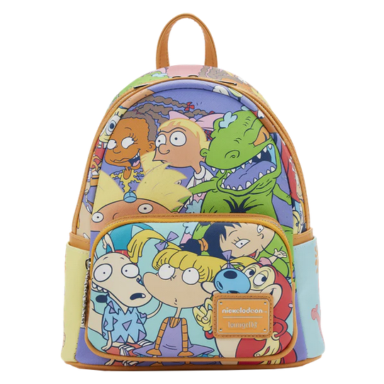 Loungefly x Nickelodeon Nick 90s All Over Print Mini Backpack