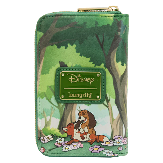 Loungefly x Disney The Fox and the Hound Zip Around Wallet
