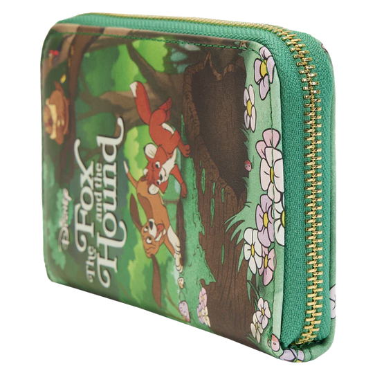 Loungefly x Disney The Fox and the Hound Zip Around Wallet
