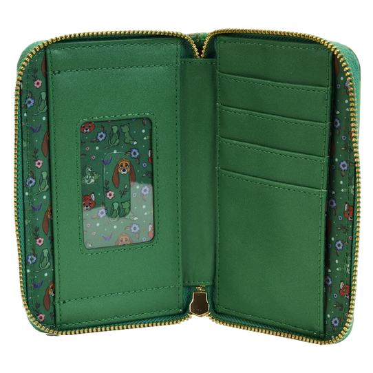 Loungefly x Disney The Fox and the Hound Zip Around Wallet
