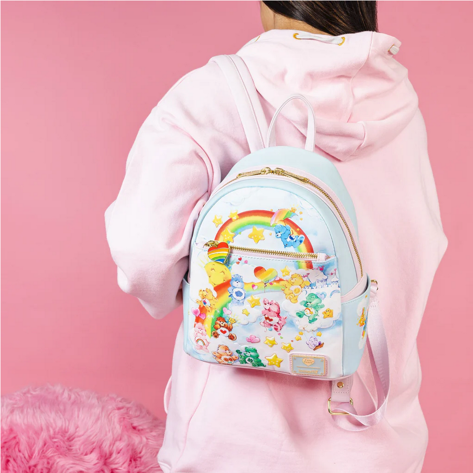Loungefly x Care Bears Cloud Party Mini Backpack