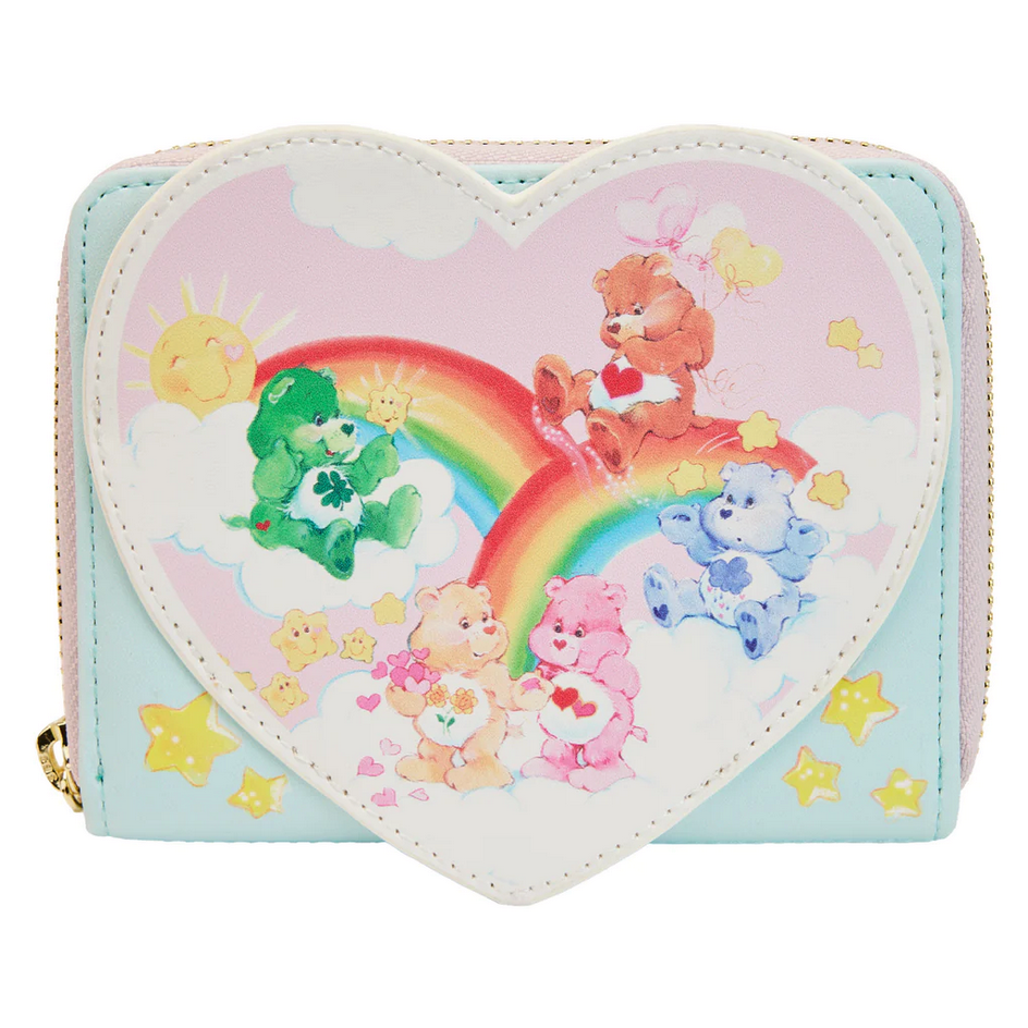 Loungefly x Care Bears Cloud Party Zip Around Wallet