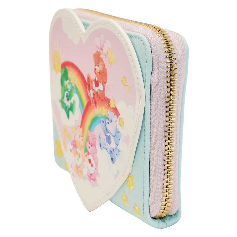 Loungefly x Care Bears Cloud Party Zip Around Wallet