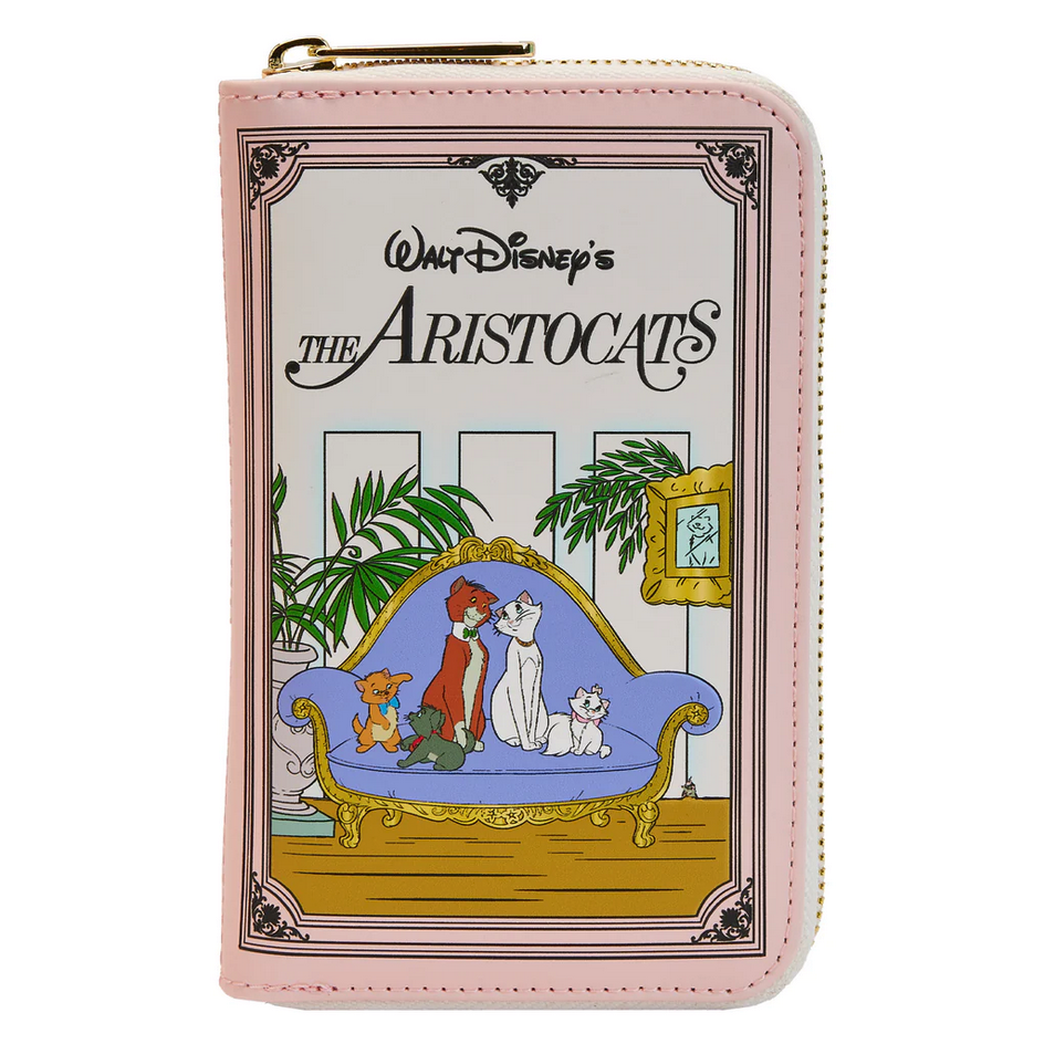 Loungefly x Disney The Aristocats Book Zip Around Wallet