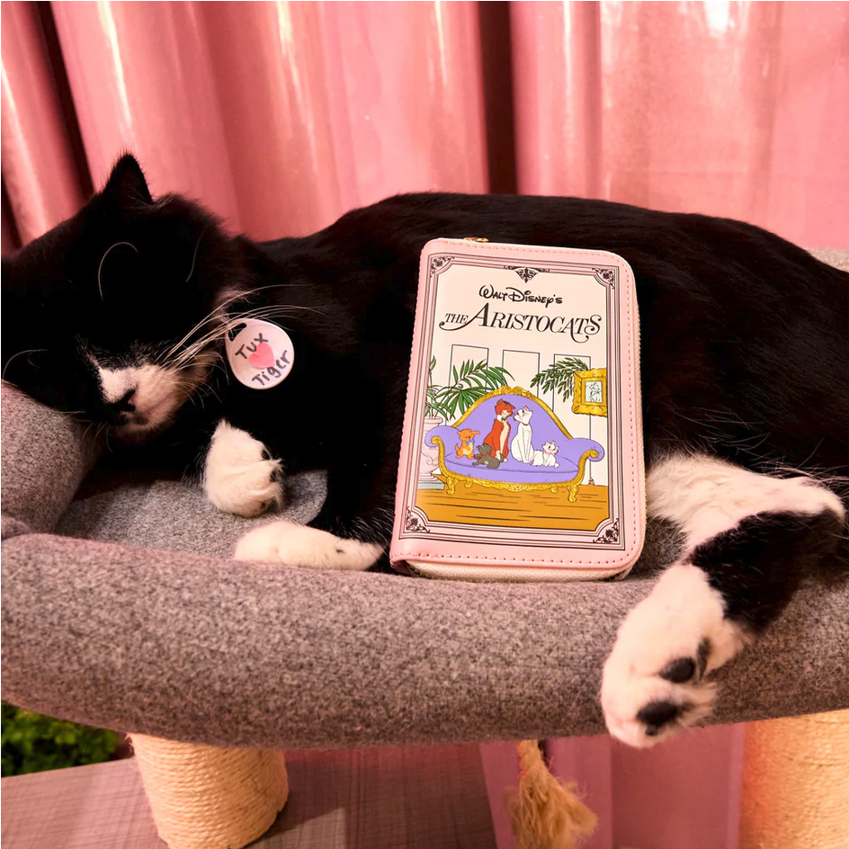 Loungefly x Disney The Aristocats Book Zip Around Wallet