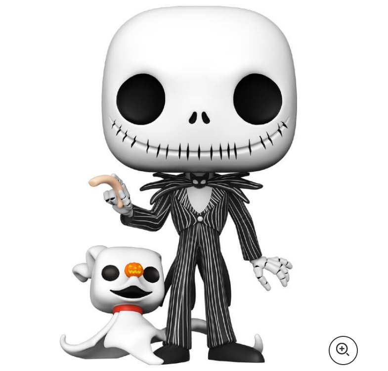Disney Nightmare Before Christmas Jack with Zero 10-Inch Pop! Vinyl Figure