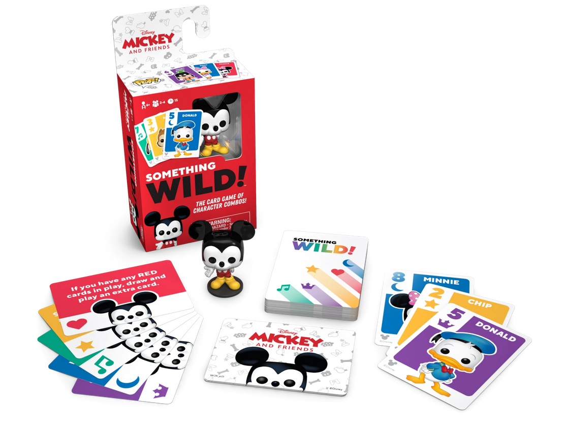 Something Wild! Mickey & Friends Disney Pop! Card Game