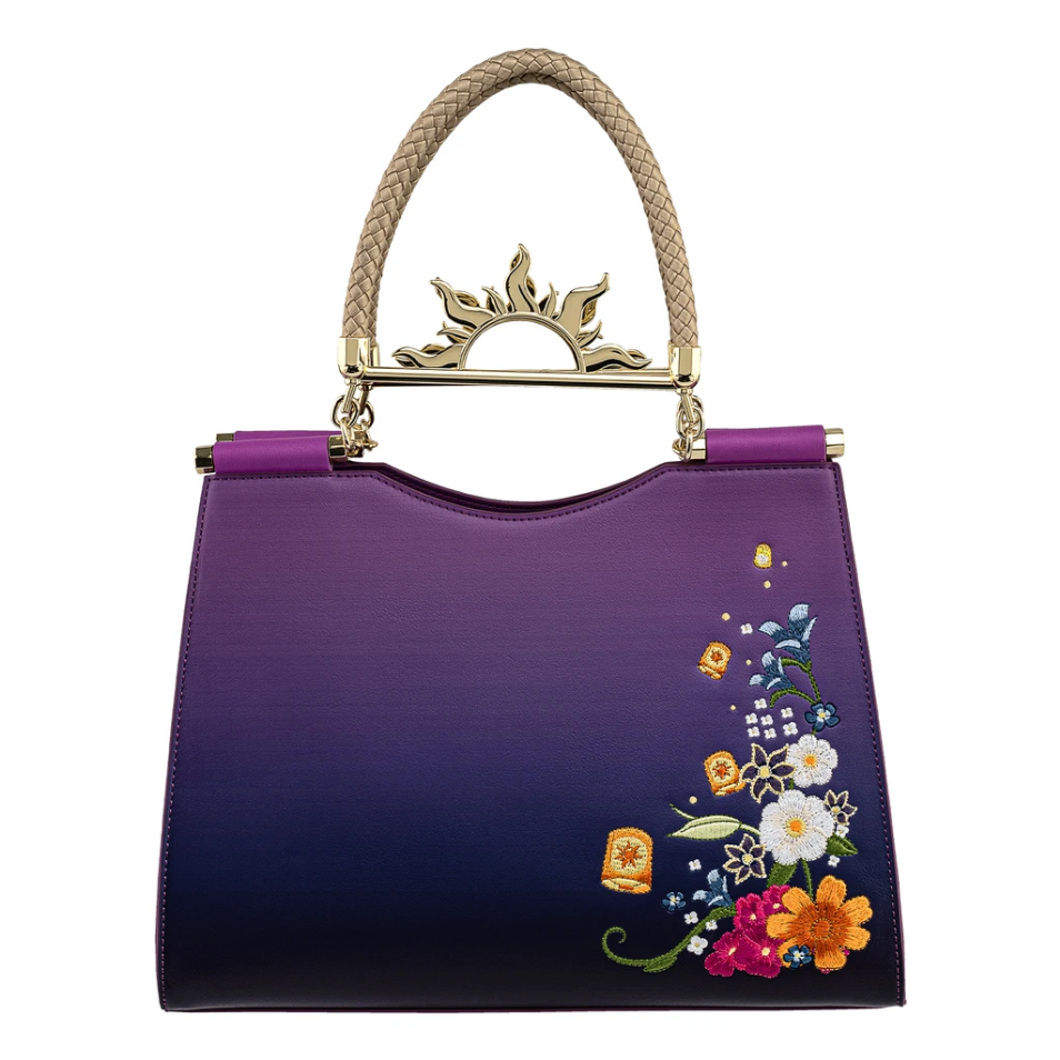 Loungefly x Disney Tangled Floating Lights Hardware Crossbody Bag