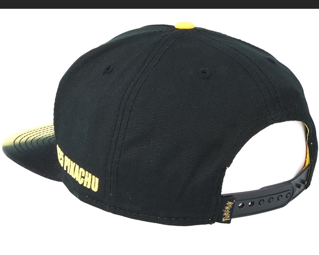 Pokemon Pikachu Dip Dye Snapback Cap