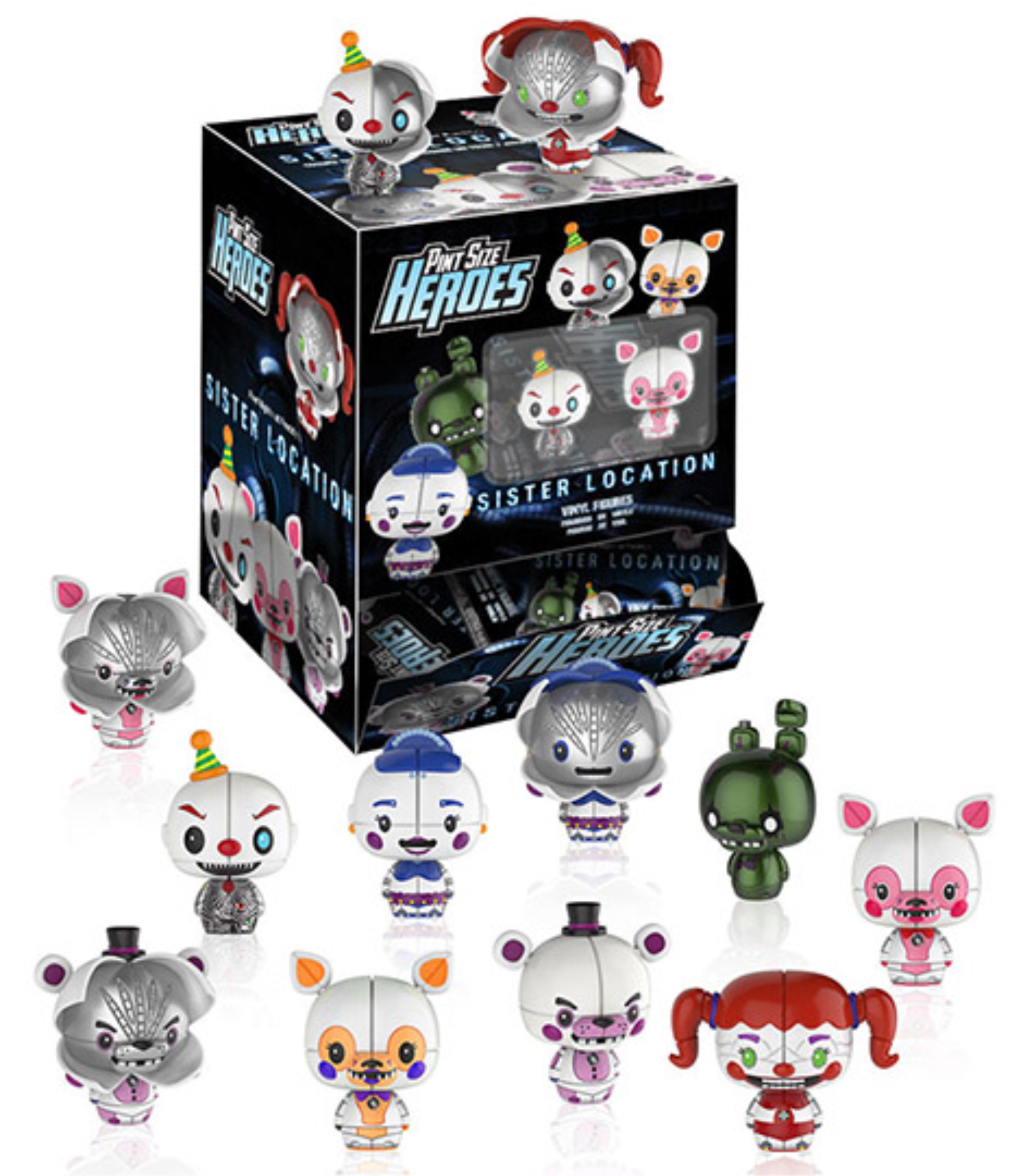 Fnaf sister location mystery 2024 minis