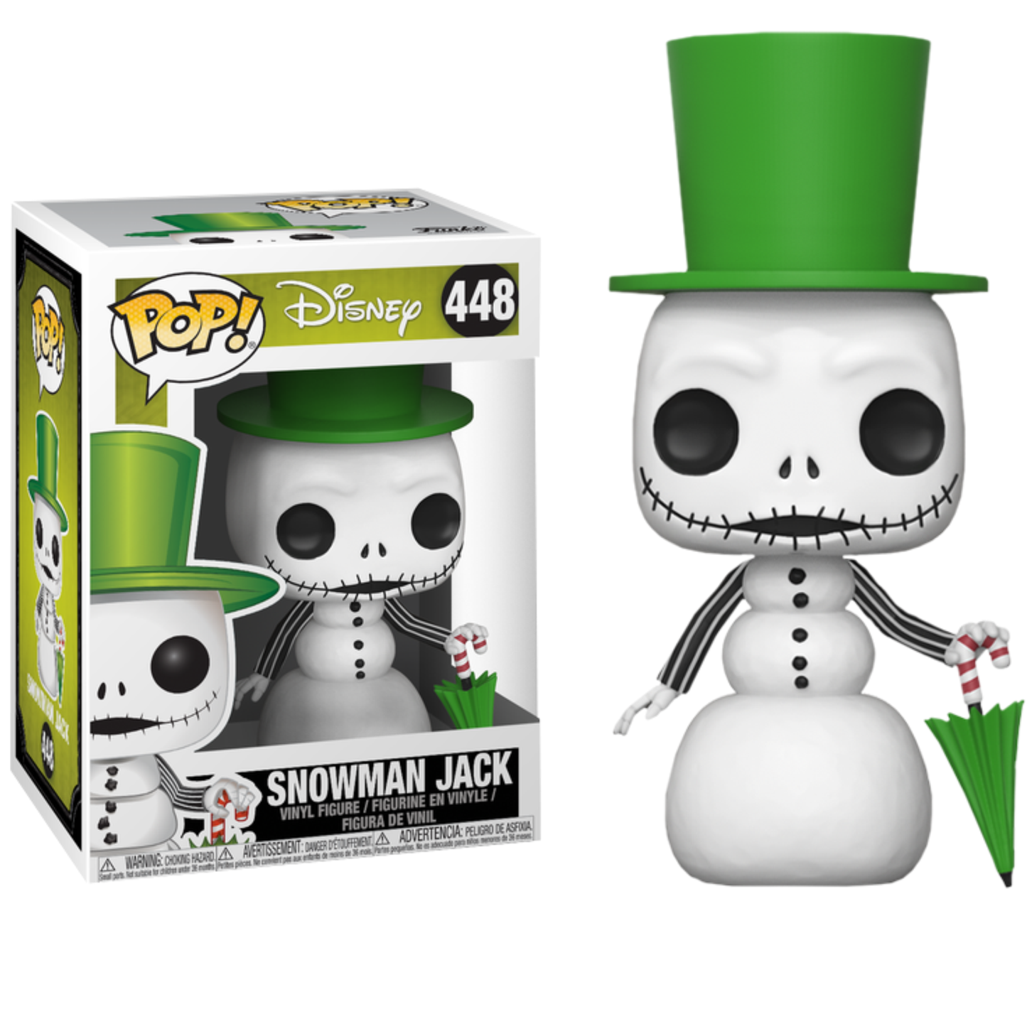 koolaz-ltd - The Nightmare Before Christmas - Snowman Jack Pop! Vinyl Figure - Funko - Pop Vinyl