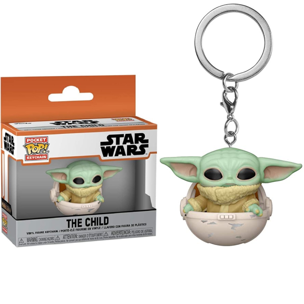 The Mandalorian Child in Canister Pocket Pop! Vinyl Keychain