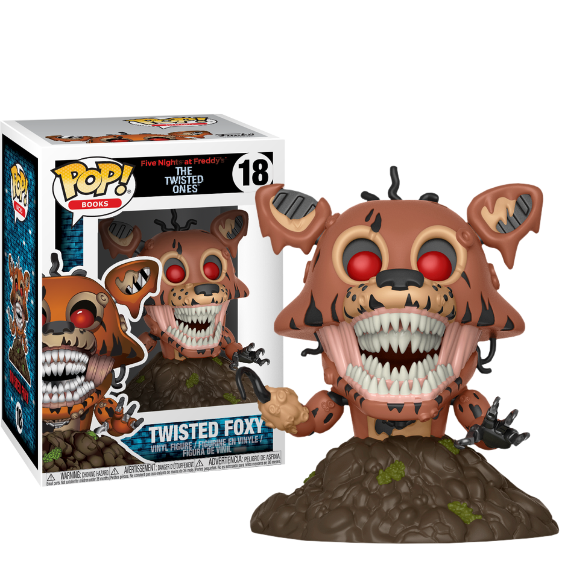 FIVE NIGHTS AT FREDDY'S-Funko Pop! Games: FNAF The Twisted Ones - Twisted  Freddy