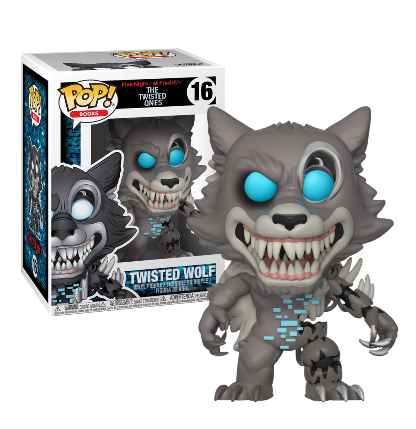 koolaz-ltd - Five Nights at Freddy’s: The Twisted Ones - Twisted Wolf Pop! Vinyl Figure - Funko - Pop Vinyl