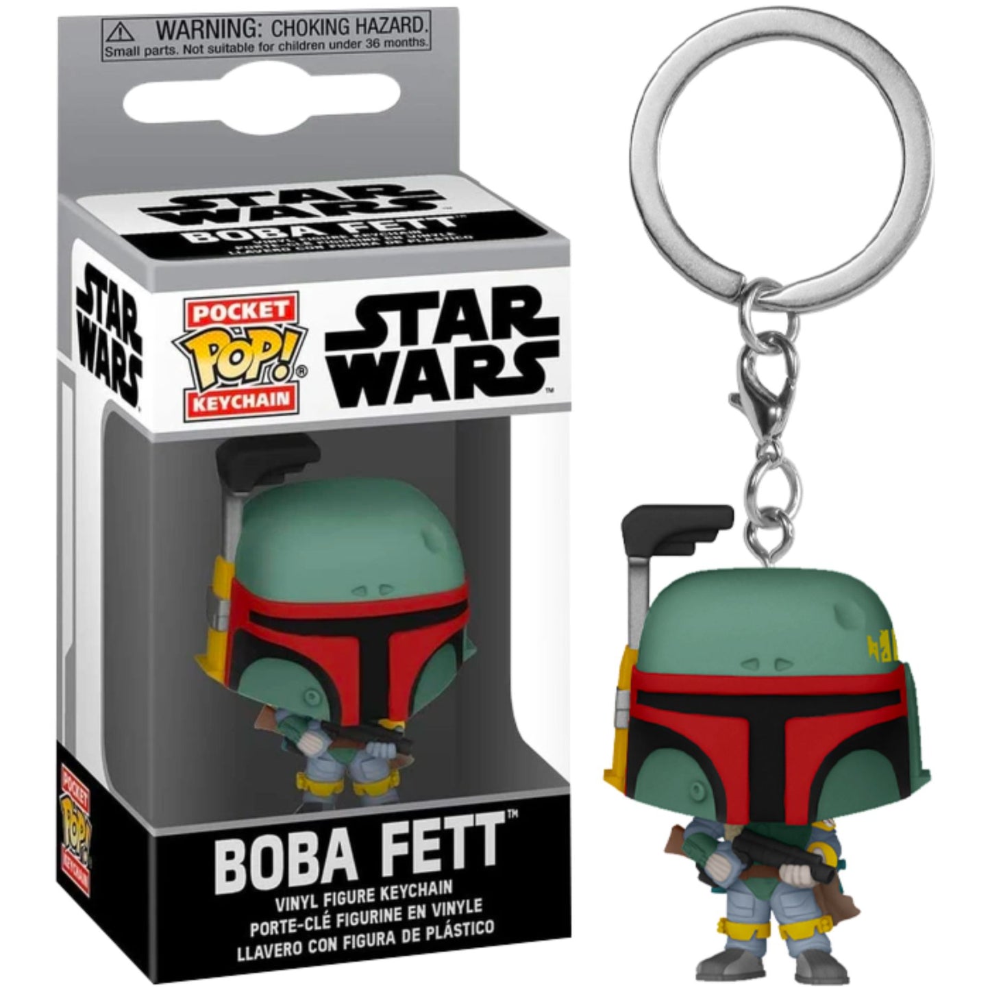 Funko Pocket pop! Boba Fett figure keychain koolaz ltd