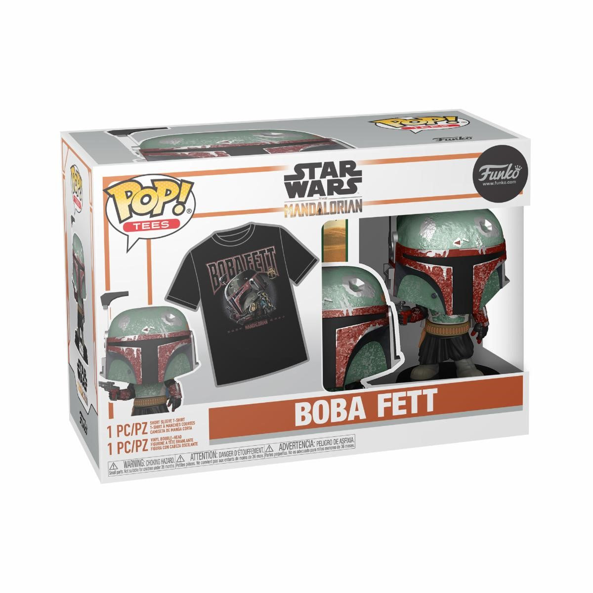Boba Fett Pop! & Tee Box Set