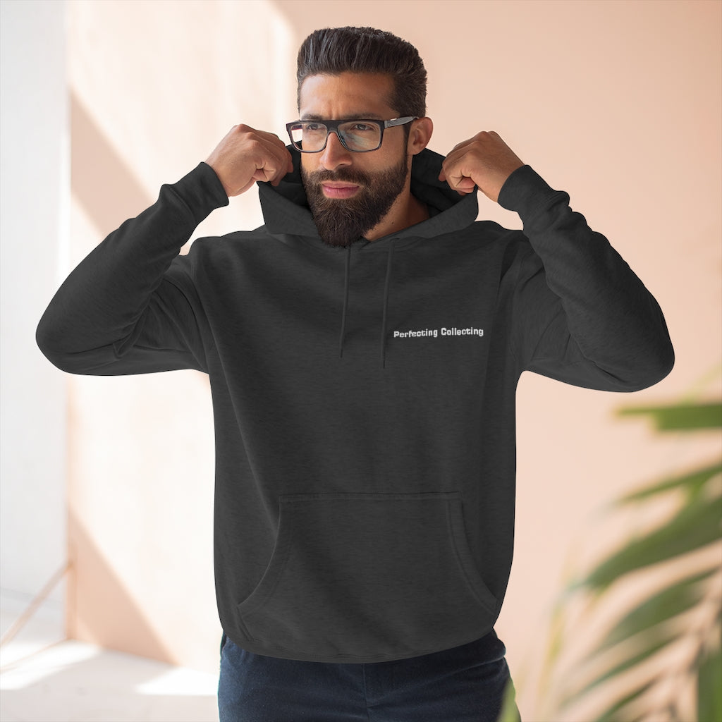 Koolaz Ltd Perfecting Collecting Unisex Premium Pullover Hoodie