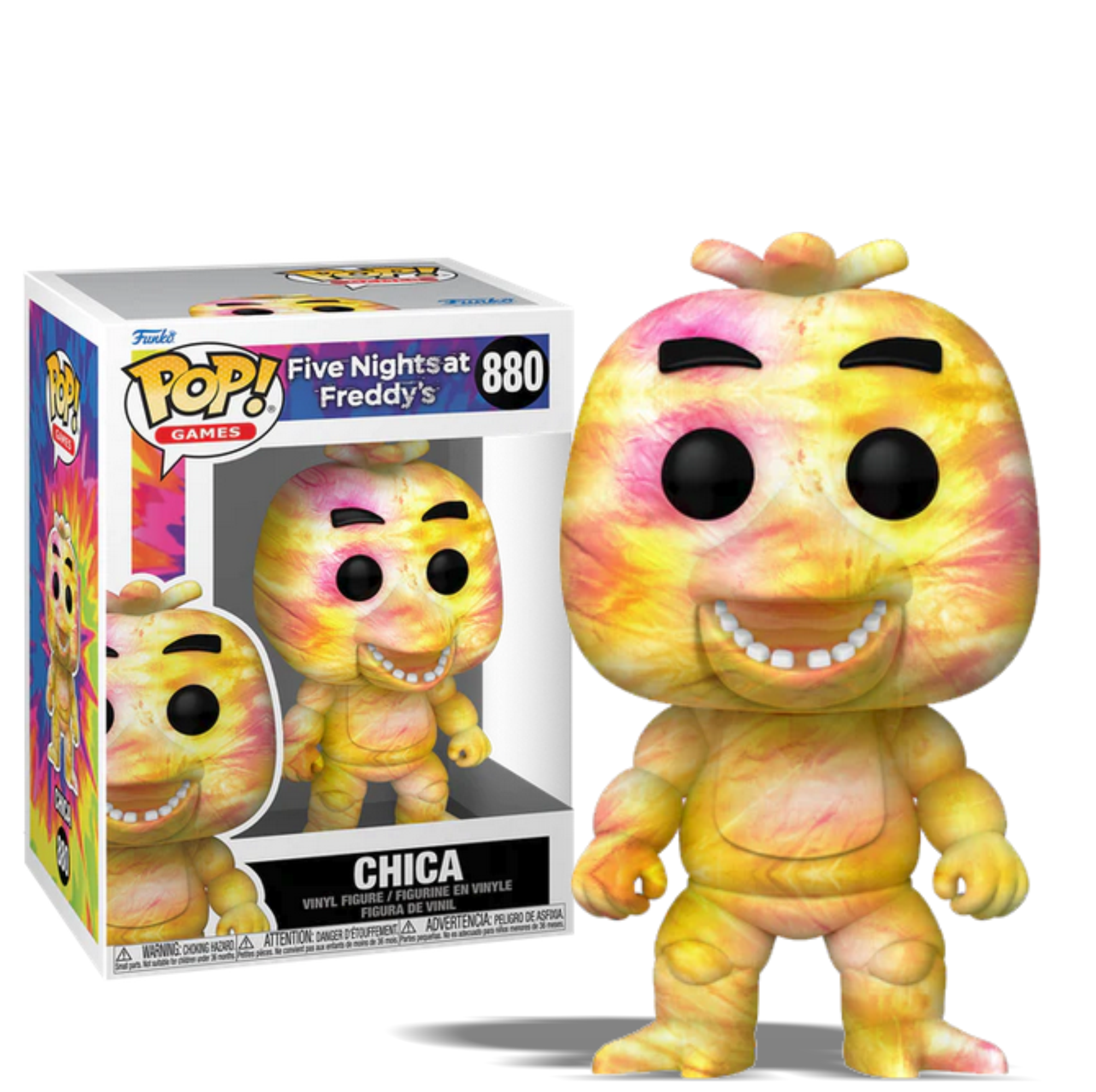 Tie-Dye Chica Five Nights At Freddys Funko Pop! Vinyl Figure