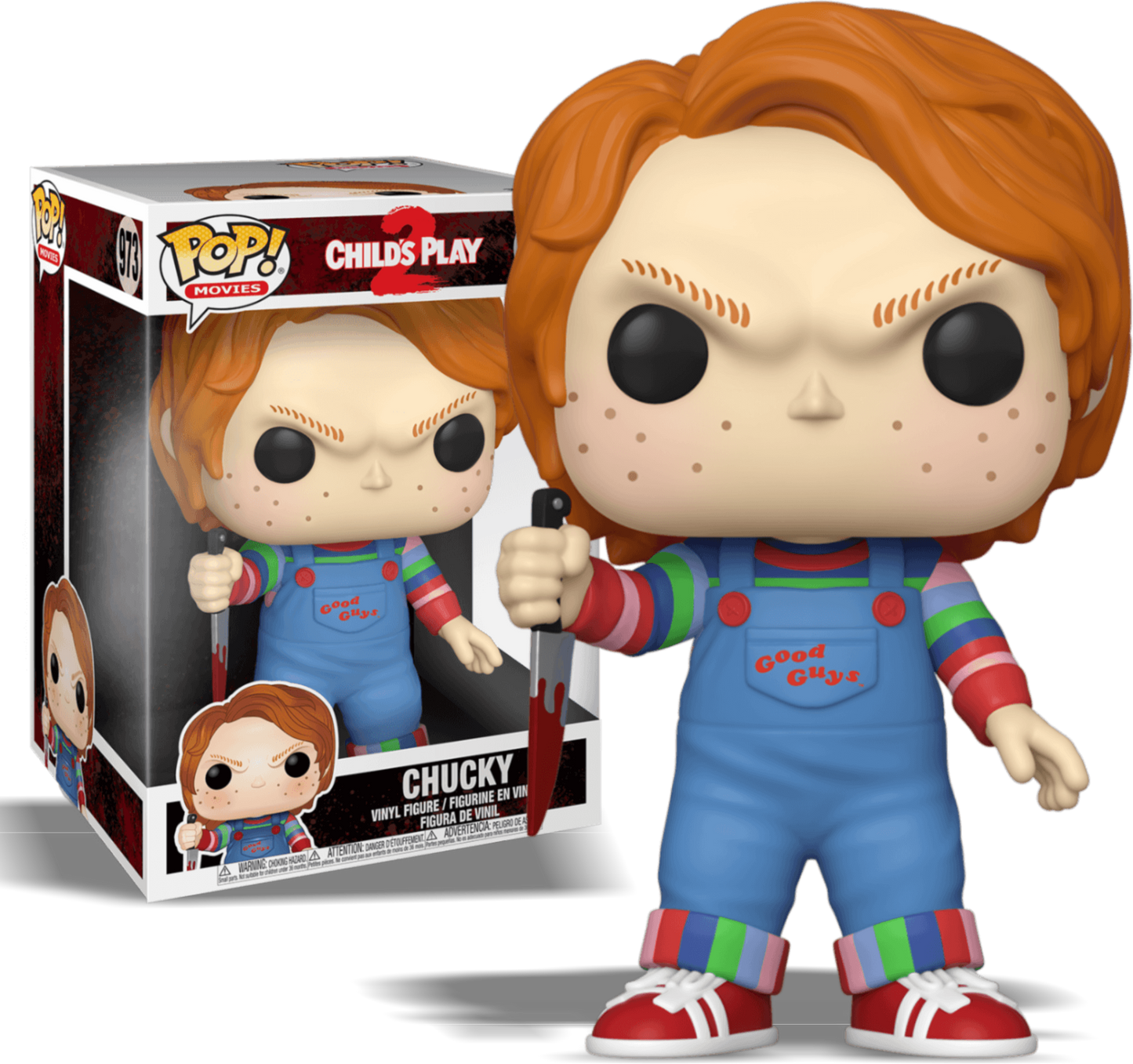 Child's Play 2 - Chucky 10" Pop! Vinyl Figure