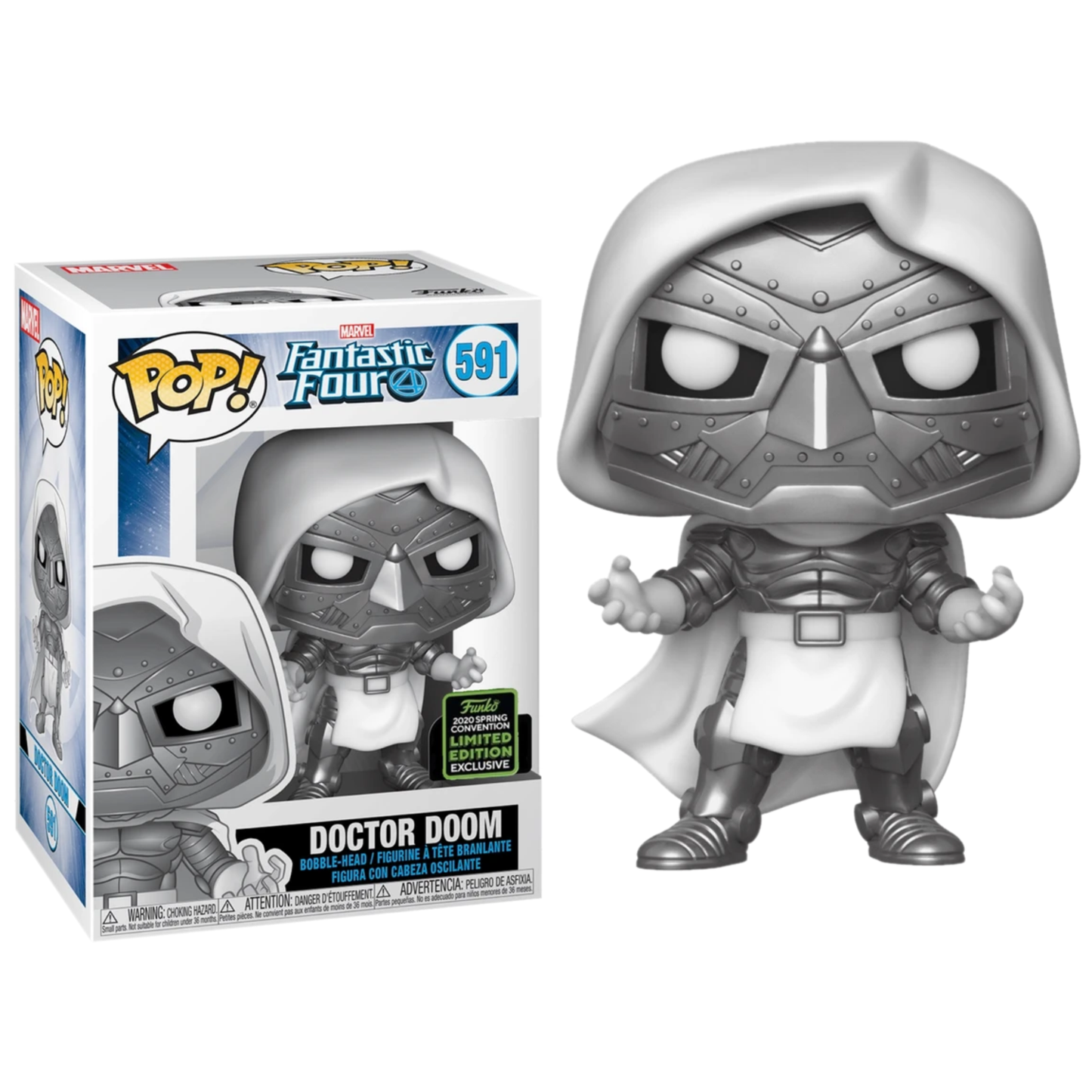 Fantastic Four - God Emperor Doctor Doom Pop! Vinyl Figure (2020 Spring Convention Exclusive)