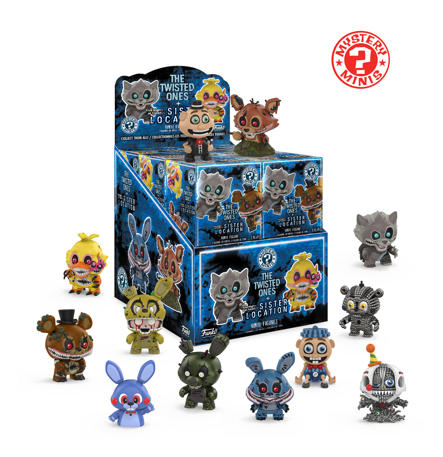 koolaz-ltd - Five Nights at Freddys - Twisted Mystery Minis Blind Box - Funko - Pop Vinyl