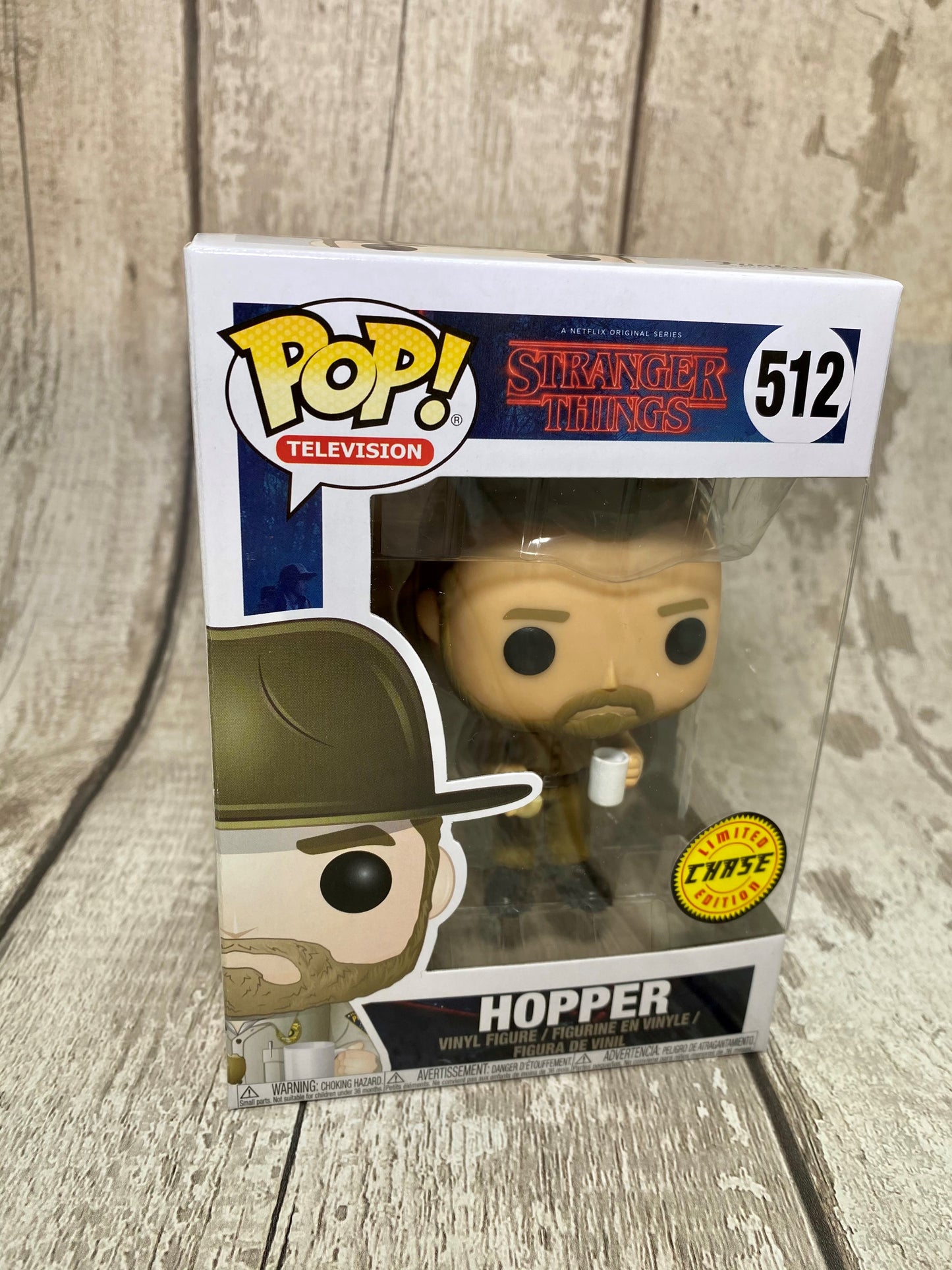 Hopper Stranger Things Funko Pop! Vinyl (Chase Version)