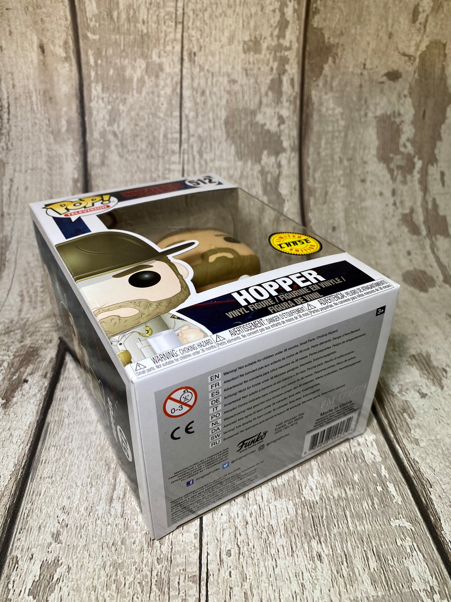 Hopper Stranger Things Funko Pop! Vinyl (Chase Version)
