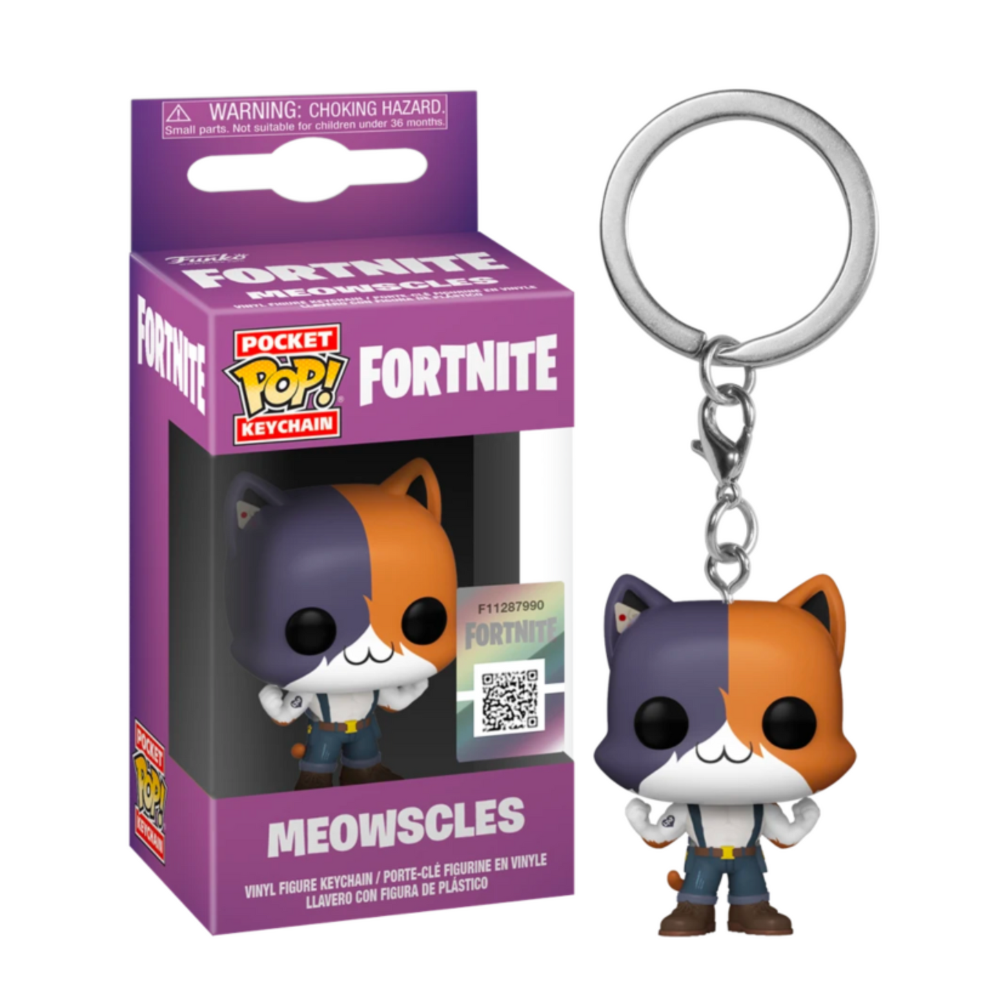 Fortnite - Meowscles Pocket Pop! Vinyl Keychain