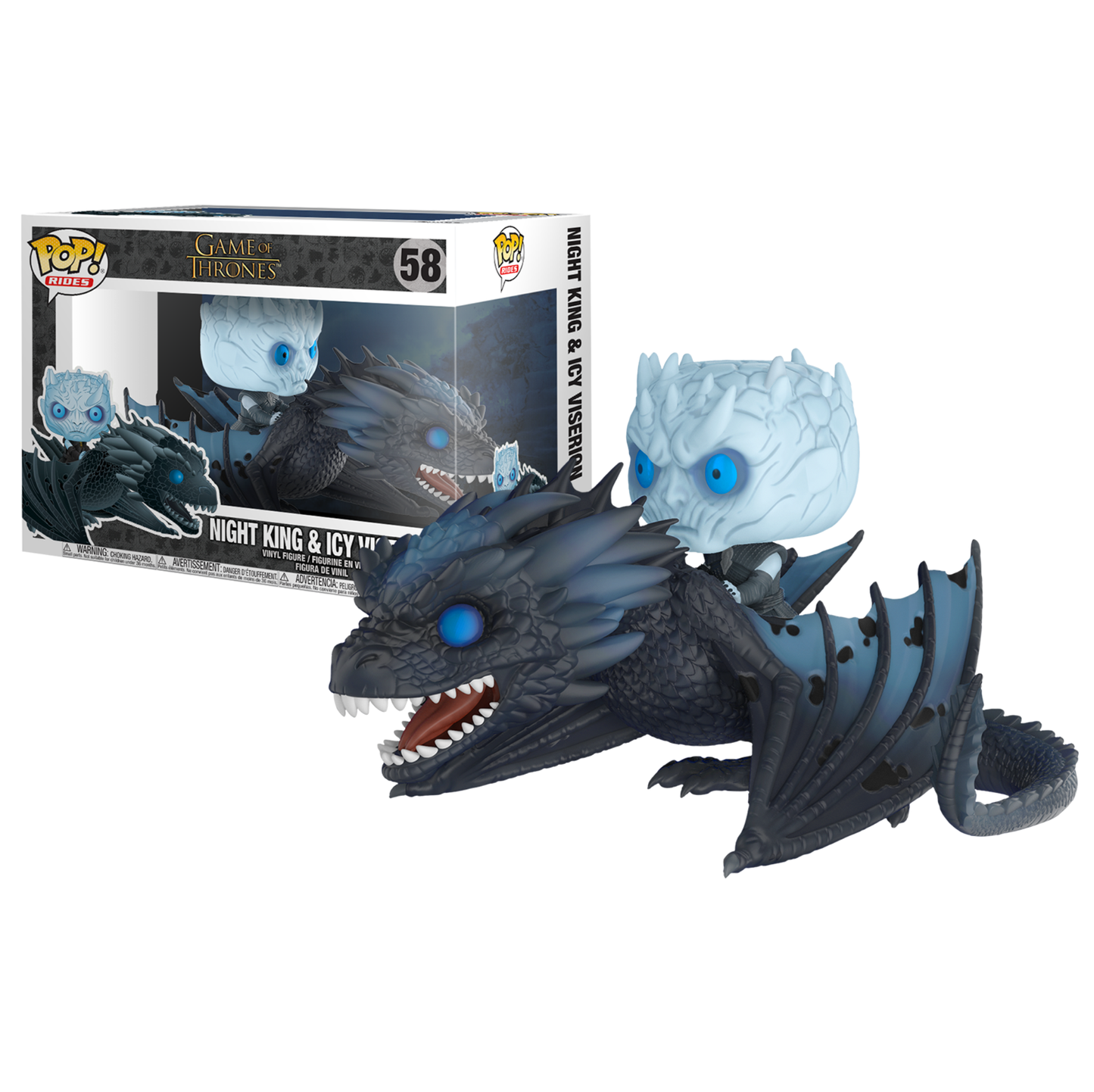 Game of Thrones - Night King with Viserion Pop! Ride Vinyl Figure