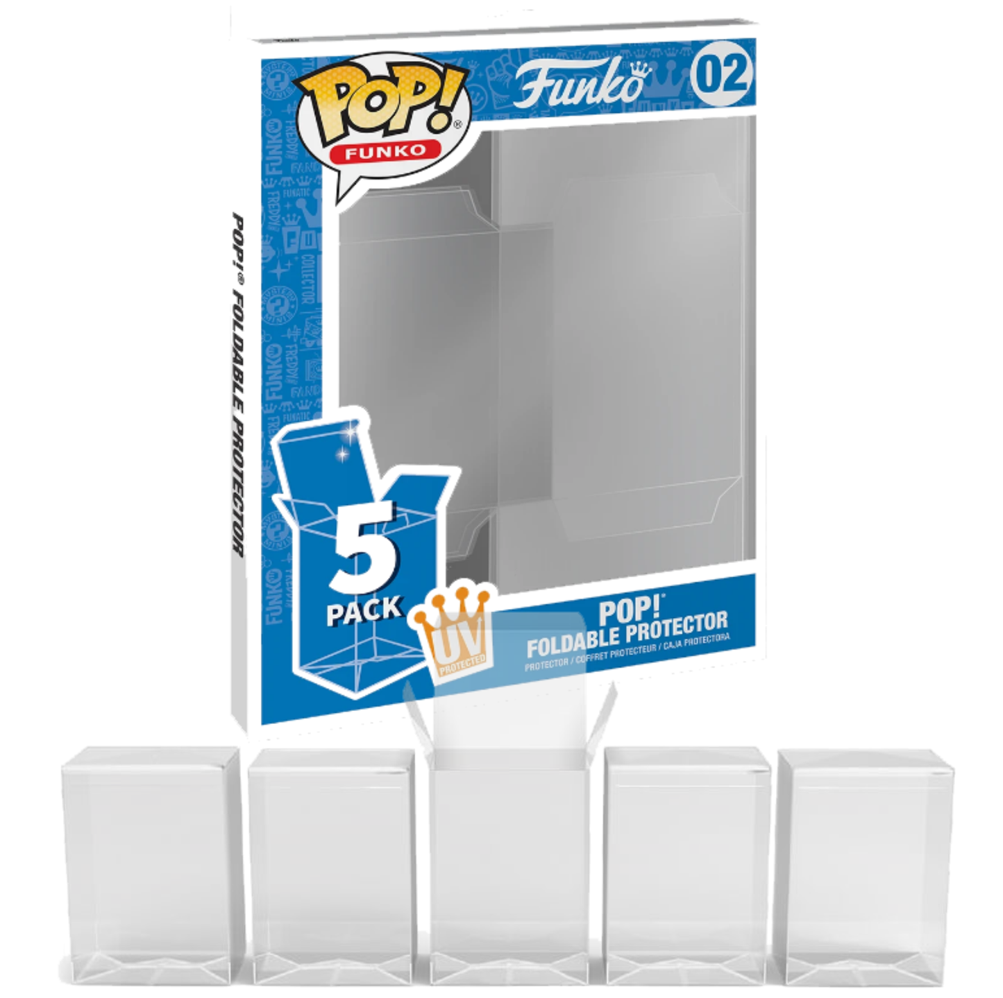 Funko Foldable 5-Pack Pop! Protectors