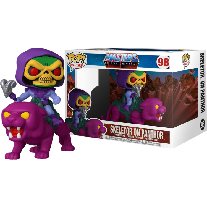 Masters of the Universe - Skeletor on Panthor Pop! Rides Vinyl Figure
