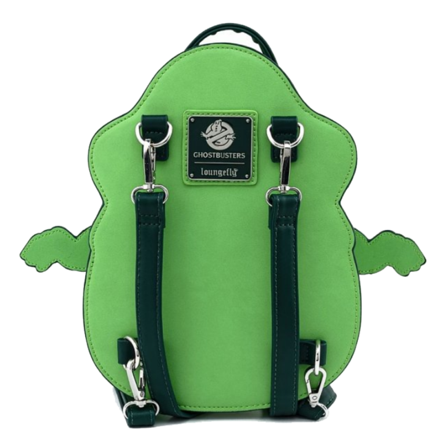 Loungefly x Ghostbusters Slimer Convertible Mini Backpack