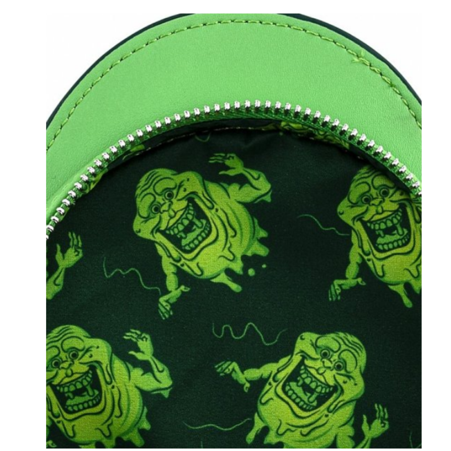 Loungefly x Ghostbusters Slimer Convertible Mini Backpack
