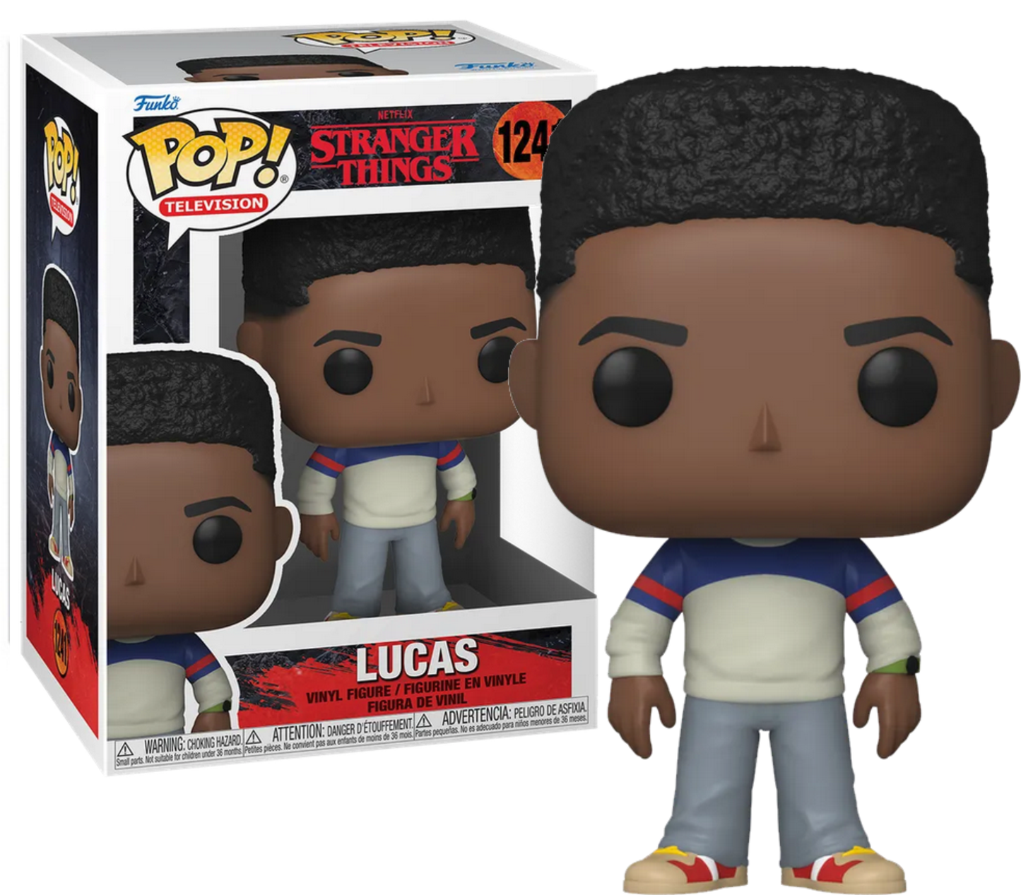 Stranger Things Season 4 Funko Pop! Vinyl Figure Lucas