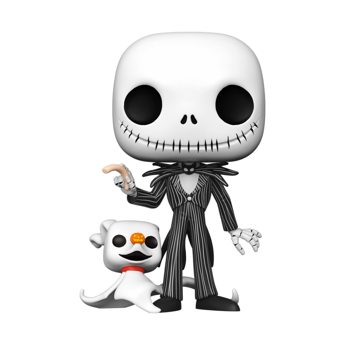 The Nightmare Before Christmas - Jack Skellington with Zero 10" Glow-in-The-Dark Special Edition