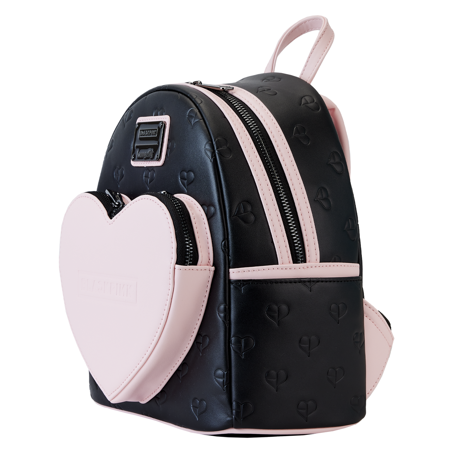 Loungefly BlackPink Heart Mini Backpack