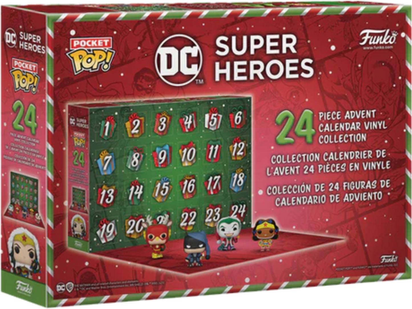 DC Super Heroes 2023 Funko Advent Calendar