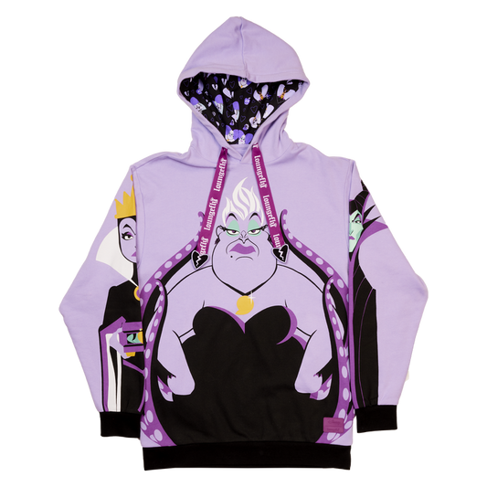 Loungefly x Disney Villains Curse Your Hearts Unisex Hoodie