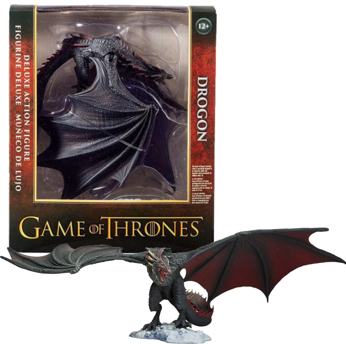 Mcfarlane toys game of thrones drogon deluxe box deals