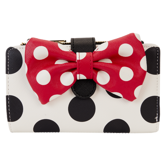 Loungefly x Disney Minnie Mouse Rocks the Dots Classic Flap Purse