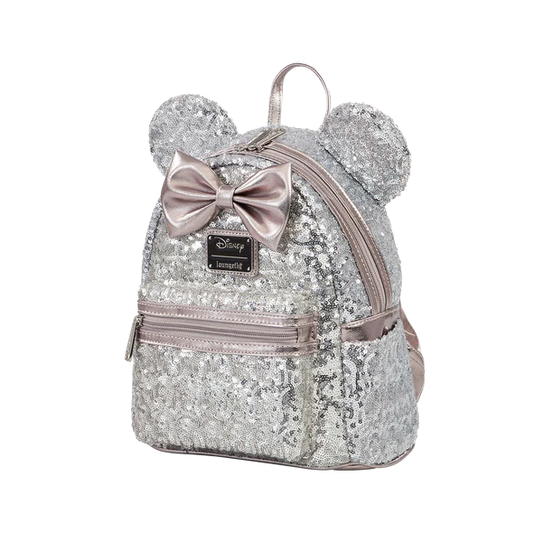 Disney loungefly top sequin backpack