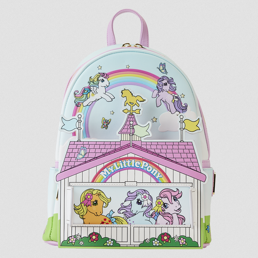 Loungefly x My Little Pony 40th Anniversary Stable Mini Backpack