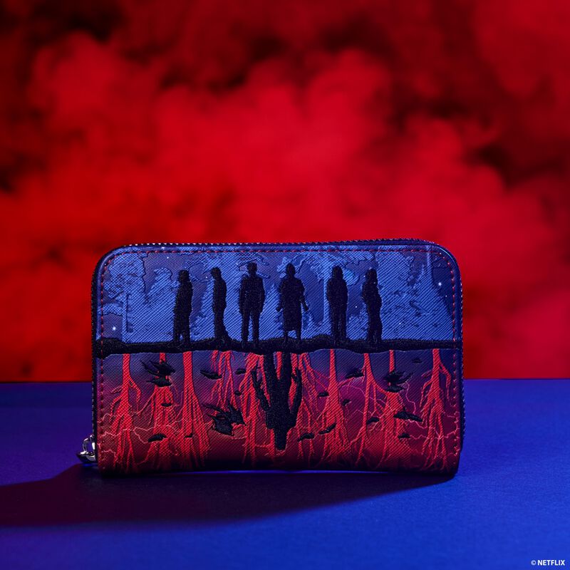 Stranger Things Upside Down Shadows Zip-Around Purse