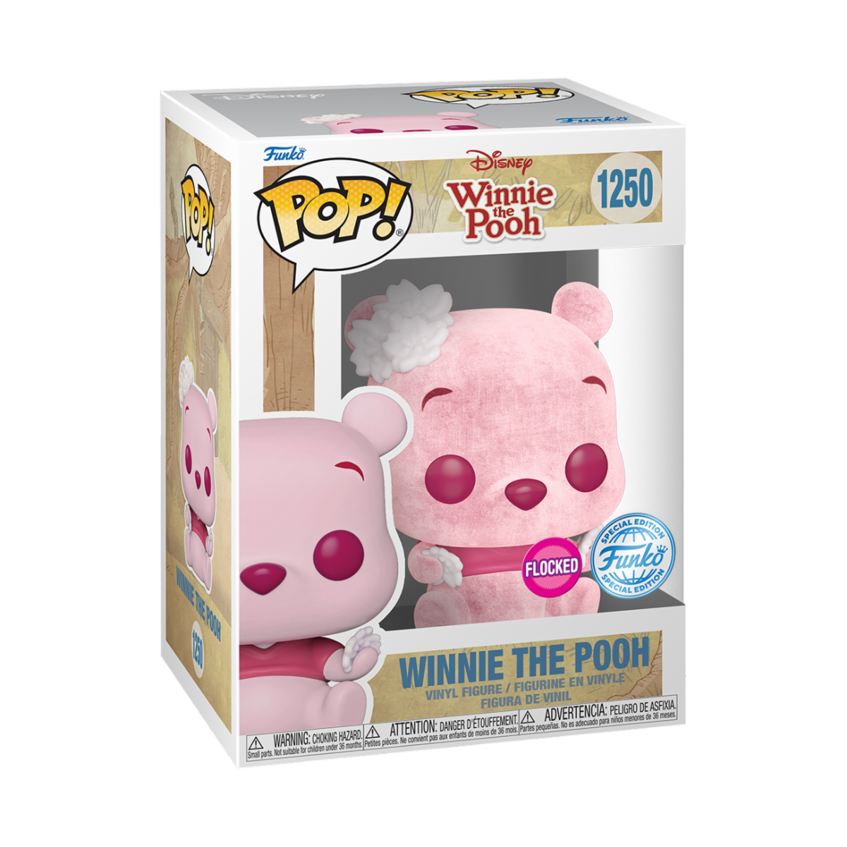 Winnie the Pooh Cherry Blossom Flocked Exclusive Funko Pop! Vinyl Figure