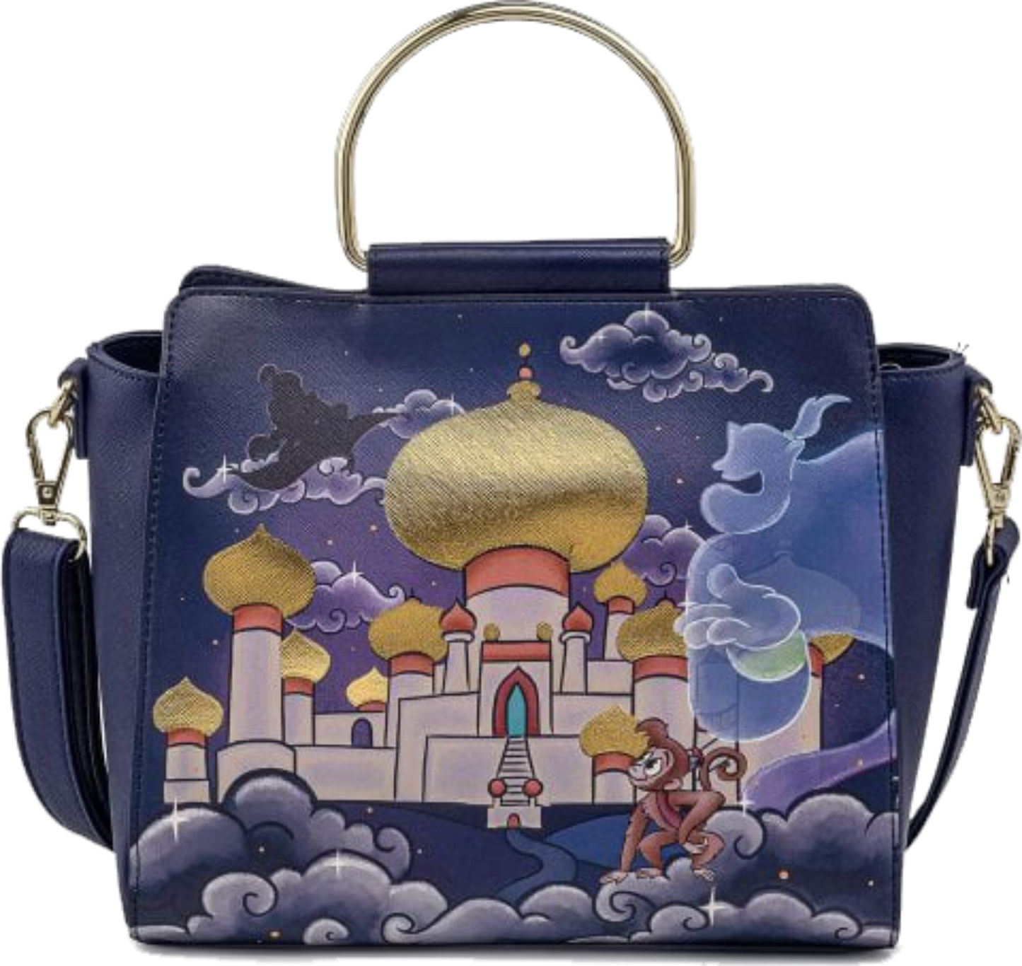 Loungefly x Disney Aladdin Jasmine Castle Crossbody Bag
