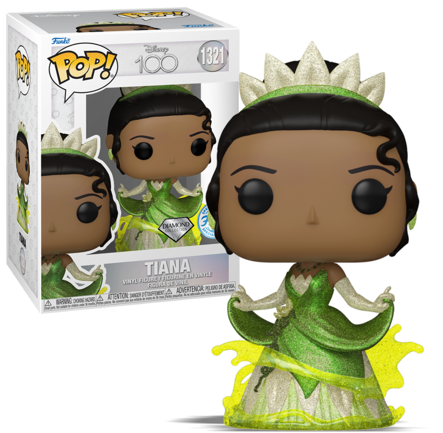 Funko Disney The Princess And The Frog Pop! Tiana Vinyl Figure