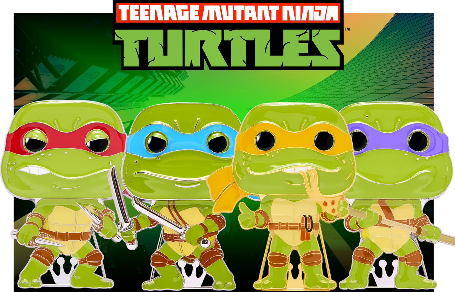 Super Sherdder Teenage Mutant Ninja Turtles Funko Pop! Pin
