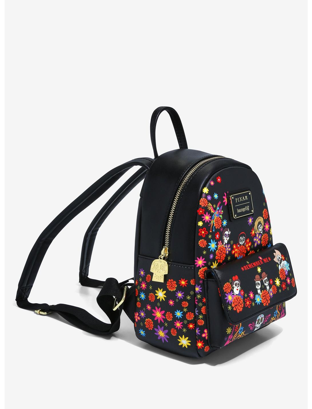 Loungefly x Disney Pixar Coco Land of the Dead Family Mini Backpack - BoxLunch Exclusive